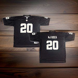 Raider's Darren McFadden Jersey XXL/#20/100% Nylon (NFL & Reebok)